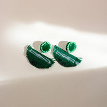 Load image into Gallery viewer, Green for Go Cordillera Earrings
