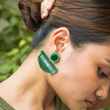 Load image into Gallery viewer, Green for Go Cordillera Earrings