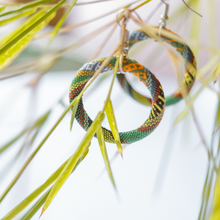 Load image into Gallery viewer, Hoops I Did It Again Yakan Earrings