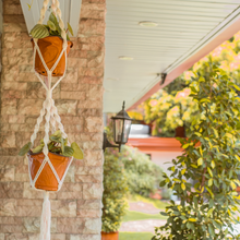 Load image into Gallery viewer, What’s Hangin’? The Sequel Macrame Plant Holder