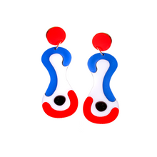 Load image into Gallery viewer, Yin to My Yang Earrings by Joanique Mix