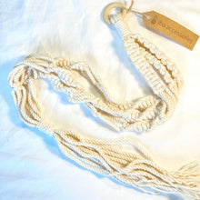 Load image into Gallery viewer, Macrame Plant Holder and Decorative Tray Bundle
