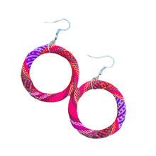 Load image into Gallery viewer, Hoops I Did It Again Yakan Earrings