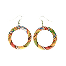 Load image into Gallery viewer, Hoops I Did It Again Yakan Earrings