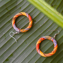 Load image into Gallery viewer, Hoops I Did It Again Yakan Earrings