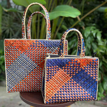 Load image into Gallery viewer, Orange You Bluetiful Bayong Bag
