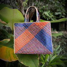 Load image into Gallery viewer, Orange You Bluetiful Bayong Bag
