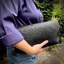 Load image into Gallery viewer, Woven Away Tikog Clutch
