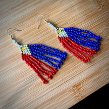 Load image into Gallery viewer, Lightweight Philippine heritage earrings for cultural celebrations and everyday wear
