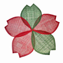 Load image into Gallery viewer, Make a Point Poinsettia Placemat Set
