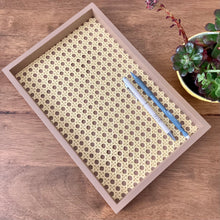 Load image into Gallery viewer, Servin&#39; the Tropics Rattan Tray
