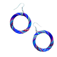 Load image into Gallery viewer, Hoops I Did It Again Yakan Earrings
